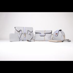 Women handbag and purse 6-in-1 set